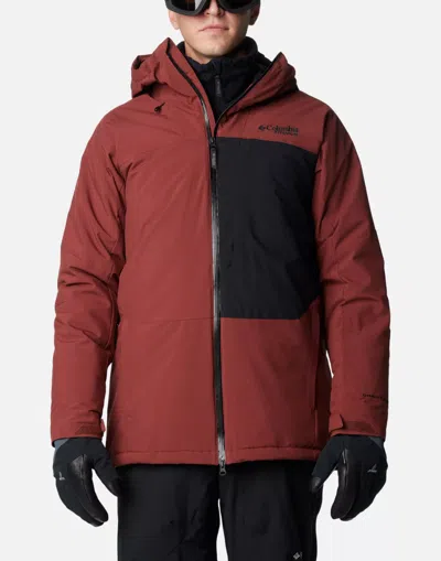 Columbia Winter District Iii Ski Jacket In Red