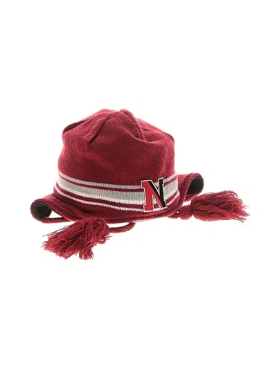 Pre-owned Columbia Winter Hat In Burgundy