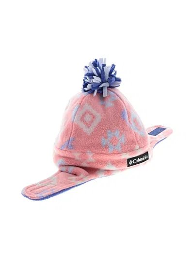 Pre-owned Columbia Kids' Winter Hat In Pink