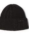 Columbia Women's Agate Pass Cable Beanie Hat In Black