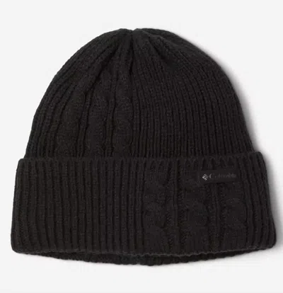 Columbia Women's Agate Pass Cable Knit Beanie In Black