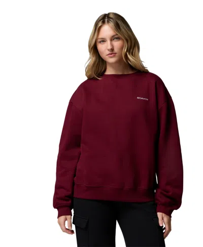 COLUMBIA WOMEN'S ALDERMORE CREWNECK LONG-SLEEVE SWEATSHIRT
