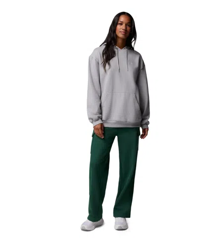 Columbia Women's Aldermore Long Sleeve Hoodie Top In Gray