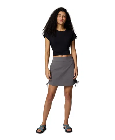 Columbia Women's All Seasons Ruched Skort In Gray