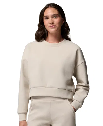 Columbia Women's Amaze Heavyweight Relaxed-fit Cropped Sweatshirt In Multi