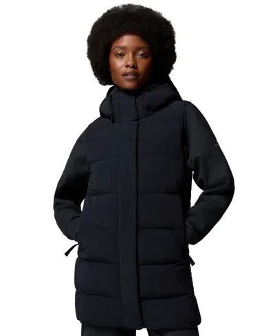 Columbia Women's Amaze Hooded Puffer Down Vest In Black