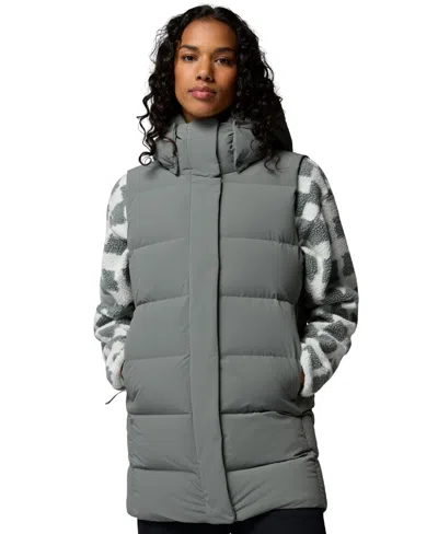 Columbia Women's Amaze Hooded Puffer Down Vest In Multi