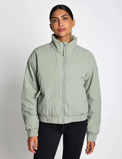 Columbia Women's Amazestretch Insulated Bomber In Green