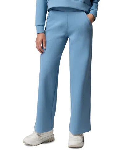 Columbia Women's Amazesweats Heavyweight Pull-on Wide-leg Pants In Blue