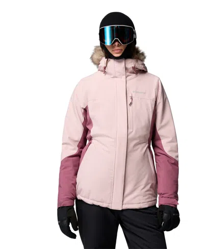 Columbia Women's Ava Alpine Ii Insulated Hooded Jacket In Pink