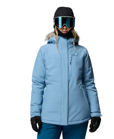 Columbia Women's Ava Alpine Ii Insulated Hooded Jacket In Blue