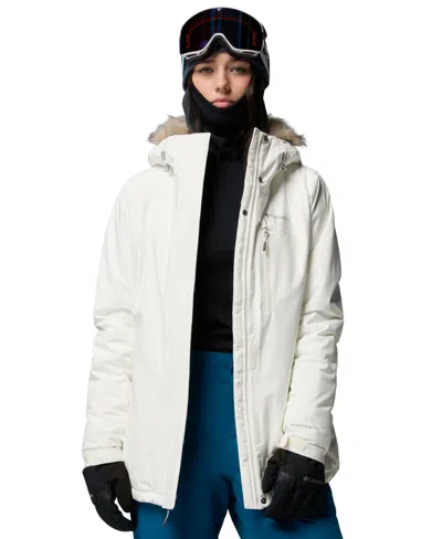 Columbia Women's Ava Alpine Ii Insulated Hooded Jacket In Neutral