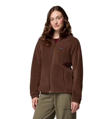 Columbia Women's Benton Springs Fleece Jacket, Xs-3x In Brown