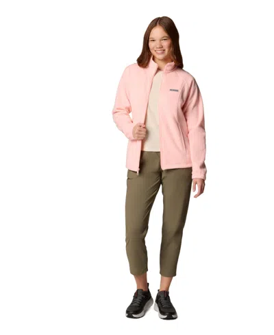 Columbia Women's Benton Springs Fleece Jacket, Xs-3x In Pink