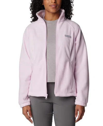 Columbia Women's Benton Springs Fleece Jacket, Xs-3x In Pink Dawn