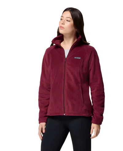 Columbia Women's Benton Springs Fleece Jacket, Xs-3x In Red