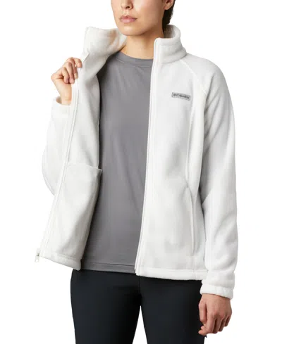 Columbia Women's Benton Springs Fleece Jacket, Xs-3x In Sea Salt