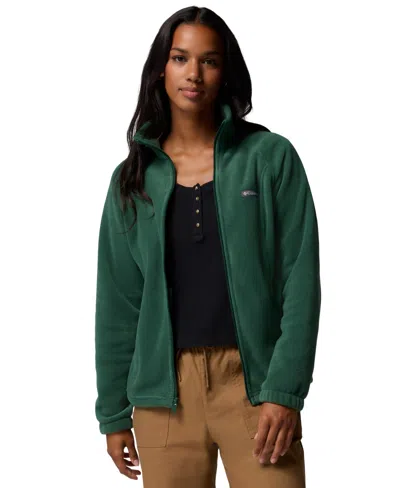 Columbia Women's Benton Springs Fleece Jacket, Xs-3x In Green