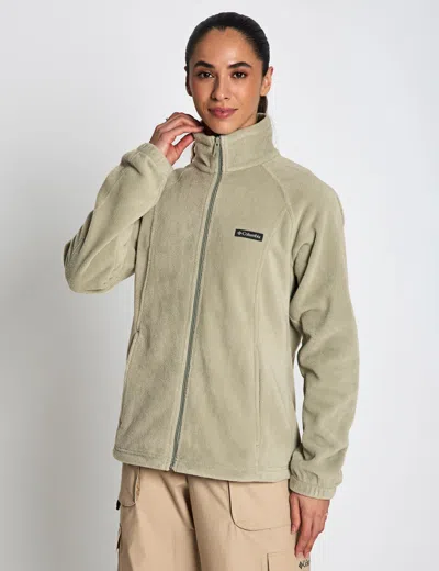 Columbia Women's Benton Springs Full Zip Fleece Jacket In Gray
