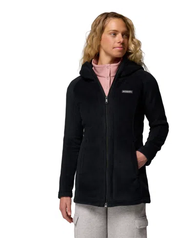 Columbia Women's Benton Springs Ii Full Zip Fleece Hoodie In Black