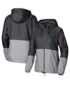 Columbia Women's Black/gray Austin Fc Flash Forward Team Windbreaker Jacket In Black