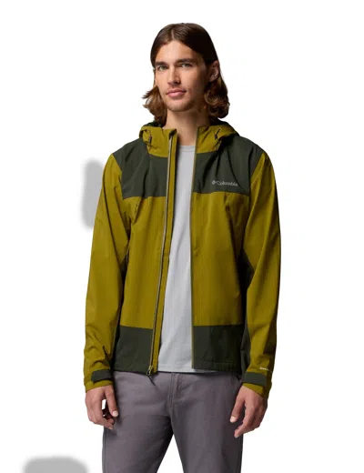 Columbia Women's Boulder Falls Jacket In Green
