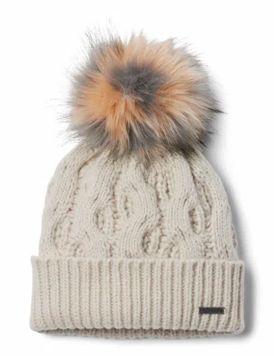 Columbia Women's Boundless Days Cable Knit Pom Beanie