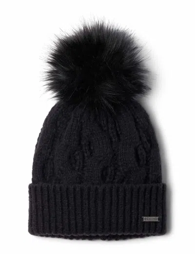 Columbia Women's Boundless Days Cable Knit Pom Beanie