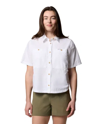 Columbia Women's Brea Falls Short-sleeve Shirt In White