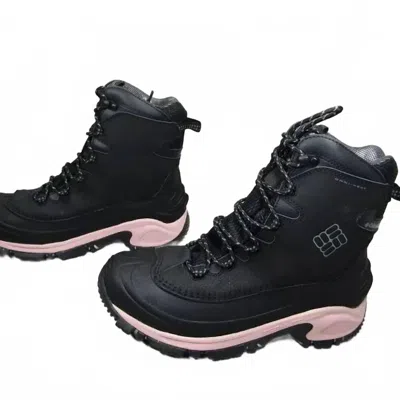 Columbia Women's Clear Mountain Fs Omni-heat Hiking Boots In Black, Pink
