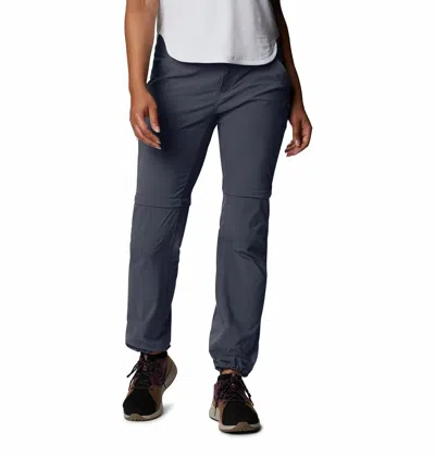 Columbia Women's  Saturday Trail Ii Pants India Ink Convertible Red477 In Neutral