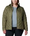 Columbia Plus Copper Crest Ii Hooded Jacket In Black