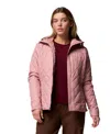 Columbia Women's Copper Crest Ii Quilted Hooded Jacket In Neutral