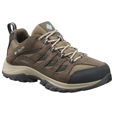 Columbia Women's Crestwood Waterproof In Pebble/ Oxygen In Multi