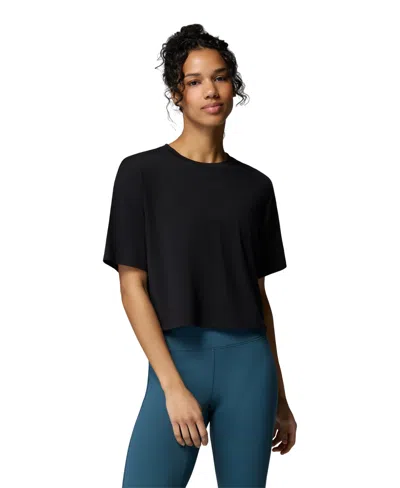 Columbia Women's Crewneck Short-sleeve Top In Black