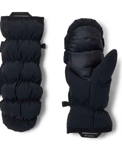 Columbia Women's Csc Luxe Omni-shield Water-resistant Fleece-lined Mittens In White