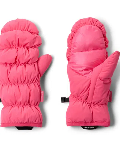 Columbia Women's Csc Luxe Omni-shield Water-resistant Fleece-lined Mittens In White
