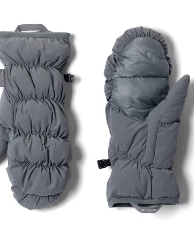 Columbia Women's Csc Luxe Omni-shield Water-resistant Fleece-lined Mittens In Red