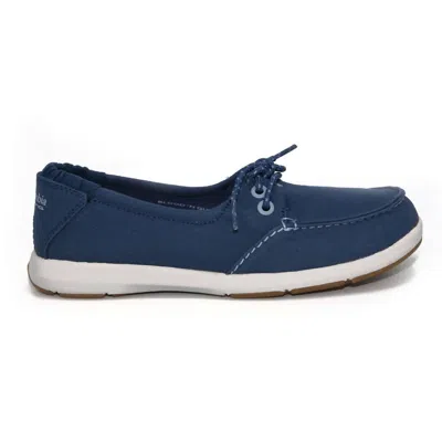 Columbia Women's Delray Slip Pfg Shoe In Carbon In Blue