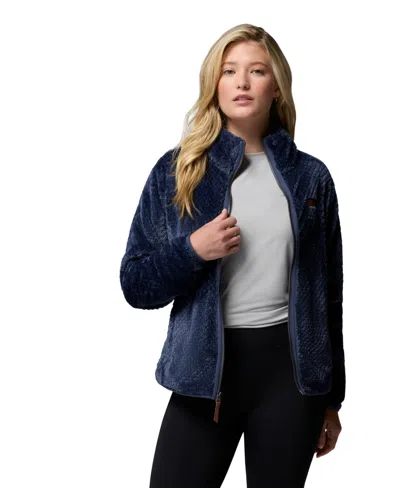 Columbia Women's Fire Side Ii High-pile-fleece Jacket In Blue