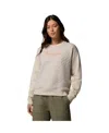 Columbia Women's Gray Tennessee Volunteers Collegiate Hart Mountain Quilted Sweatshirt In Gray