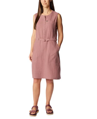 Columbia Women's Holly Hideaway Breezy Cotton Dress In Fig