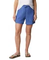 COLUMBIA WOMEN'S HOLLY HIDEAWAY BREEZY COTTON SHORTS