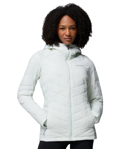 Columbia Women's Joy Peak Ii Hooded Puffer Fleece-lined Jacket In Multi