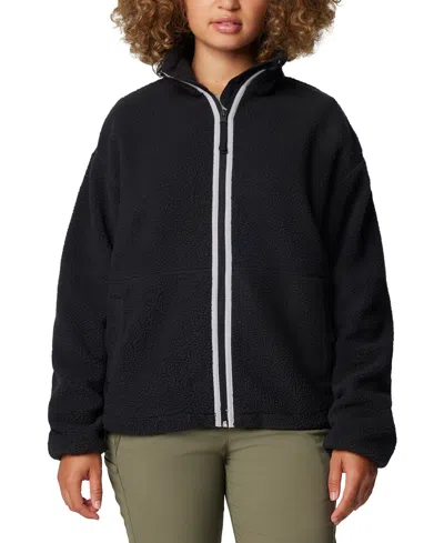 Columbia Women's Kenton Full-zip Fleece Jacket In Black
