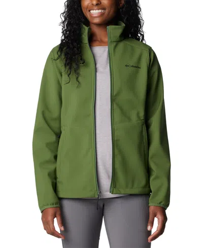 Columbia Women's Kruser Ridge Ii Soft-shell Water-resistant Jacket In Canteen