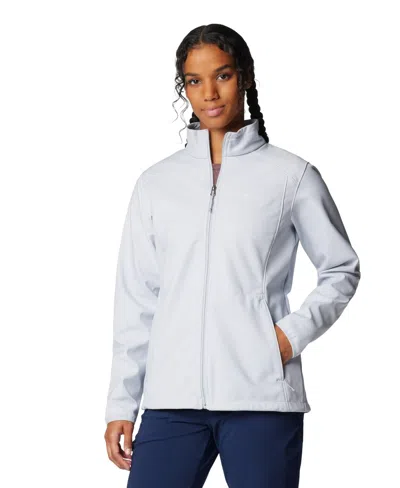 Columbia Women's Kruser Ridge Iii High Collar Softshell Jacket In Gray