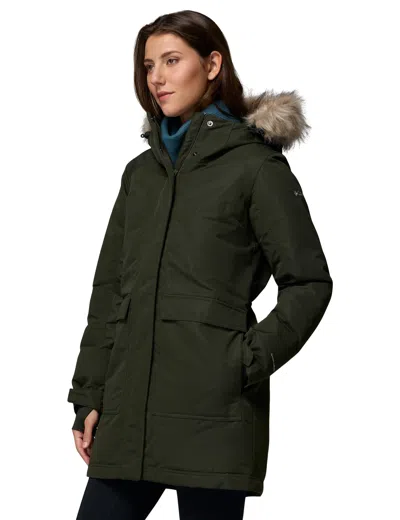 Columbia Women's Little Si Ii Insulated Parka In Green