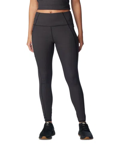 Columbia Women's Move Leggings In Black Heather