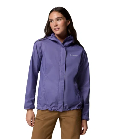 Columbia Women's Omni-tech Arcadia Ii Rain Jacket In Purple